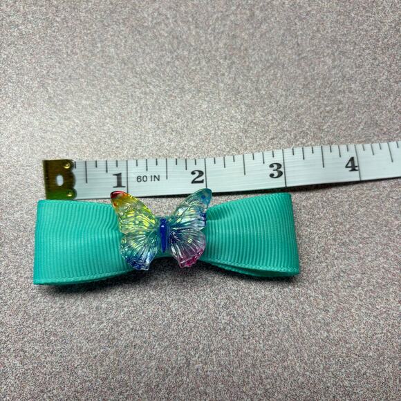 Handmade Set of Three Hair Accessories Sunflower, Butterfly and Tulle - Picture 5 of 7